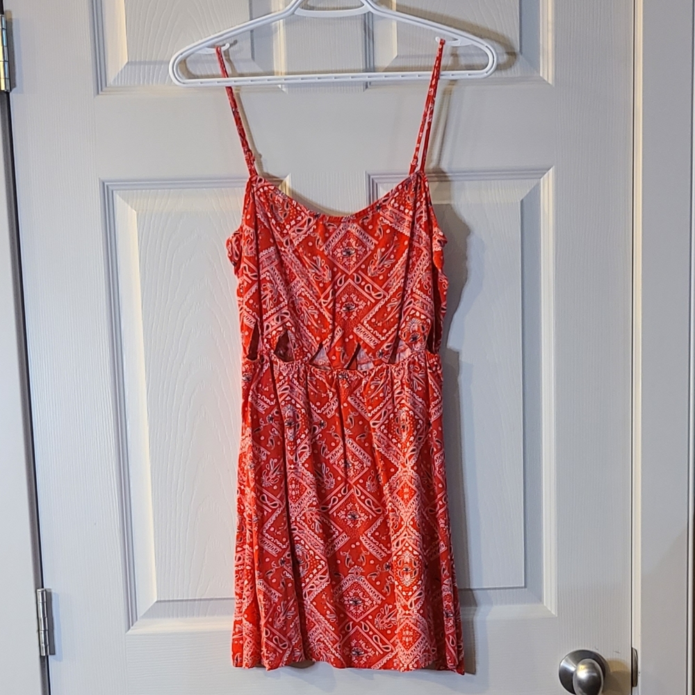 Bandana print dress